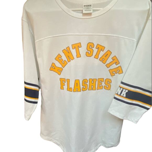 NWOT Pink Victoria’s Secret Kent State Flashes Jersey M - Picture 1 of 8